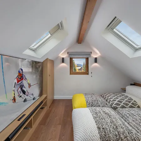 Moderne Et Spacieux A Megeve, 5 Chambres, Jacuzzi, Salle Tv, Proche Centre Et Remontee Mecanique - Fr-1-569-119 Chalet Megève